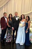 This dress was so beautiful. So many compliments. I'm 5'4 and with heels on the length was just right. - Ginger B.