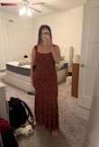 Perfect fall wedding guest dress! I was worried it was going to be too long because I am short, but it was the perfect length - Rainey L.