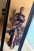 Material, fit, & flow are all perfect. Very elegant and stunning. Received many compliments!! - Canesha C.