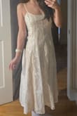 Really pretty and well-made! It is very slightly too large for me, but since they're sold out of the XS til next year, I'll just order a few cinches to bring in the waist a bit. Otherwise, very cute! - Eden M.