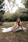 I got married recently and wore these shoes on the day of my wedding all day until halfway through the reception. My feet never hurt, and I wore them around the house a couple of times to break them in beforehand. Love these!! - Emma F.