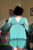 I ordered this last minute for a wedding and was so excited for it! I won't lie, it is very cute and didn't look HORRIBLE on me, but if you're a bit curvy and bigger-busted like myself, it won't work very well. It zipped up and somewhat fit, but it wasn't comfy, and the neckline was way too low. If it came in a 3XL or plus sizes, I would've sized up for sure. No stretch in the fabric didn't help. I was so sad, especially bc XXL Lulus dresses usually fit me :( - Gwen C.