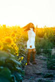 Such a pretty white lace dress! The high neckline and sheer lace sleeves give it an elegant look, while the fitted silhouette and short length keep it fun. I styled it with brown knee-high boots for a fall photoshoot, and loved how the outfit came together. It photographs beautifully! - Shobhana S.