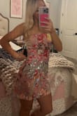 Adorable dress. Great length for a petite girlie. Does fit slightly larger than other dresses in the same size. - Samantha G.