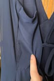 I bought this dress for a wedding and it is beautiful, but it broke on just the one wear. It is also very very long, and I'm not a short person (5'8). Without being hemmed, it is impossible to wear without heals. It also fit a little weird in the armpits, and it broke along the seam on the side. Otherwise decent quality, but very prone to wrinkles. I'm very disappointed for the price! - Katherine L.