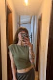 I'd buy this in so many colors if I could. The way it fits (and is adjustable bc of the back tie) is perfect. The material feels nice and looks classy. You can enjoy a back opening without having to go braless or wear a weird, uncomfortable one. My fav top I've bought in quite a while! - Jameson M.