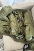 This was my first Lulus purchase and I have to say, I was really disappointed with the inside fabric as it was very plastic feeling. It's hard to explain but it doesn't breathe well and feels weird, almost sticky and not smooth against the skin. Otherwise, the jacket would have been perfect. - AJ T.