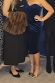 Dress fit well. It wears nicely. Got lots of compliments. Needed to be hemmed to take off 4 inches off the length, but it could be worn longer, depending on your preference. - Allison S.