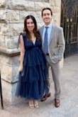 Overall, a well-fitting dress. It was slightly loose in the bust/arm straps but not so loose that the straps fell down. I did have to steam it before wearing it just to get the layering to sit tight. I was comfortable with the nice liner, so it wasn't itchy! - Abigail H.