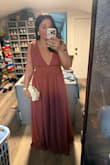 This dress was perfect for the event a lil loose in the top and a lil long, but overall great dress. - Marcia S.