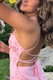 this dress was such good quality and so beautiful!! the fit was amazing. i ended up sizing up because of what was in stock and it was actually great! a little loose in the back. i got so so many compliments on this dress and totally would buy again. it was perfect!! - Reese H.