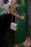 Absolutely beautiful dress! The emerald green color is rich and stunning, and the dress has just the right amount of stretch, making it comfortable while still flattering. The lace appliqué adds such a gorgeous, elegant touch and makes the dress feel truly special. Overall, a beautiful piece that looks even better in person! - Jennifer C.