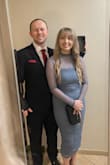 I absolutely loved this dress! The fit was flattering and true to size, and the quality was great. It was comfortable to wear and looked beautiful in person. I received so many compliments on it and would definitely recommend it! - Brittney A.