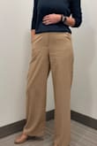 I bought these for work and they fit well, and are comfortable. I typically wear a 0 or XS and I'd like these to be a bit more fitted at the waist and hips. Fabric is light, wouldn't be good for winter in the northeast but fine for rest of the year. Fabric also doesn't give me confidence they'll last long. The top clasp fell off within the first hour of wearing them, it was just loosely sewn in place. I'll fix it and still wear them but wanted more out of these for the process. - Abbie M.