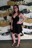 I wore this dress for a formal for my student org, and I could not be happier with it. The material is super comfortable and the dress fits true to size. It's a bit hard to get it on because of the strappy back, but it's not really a big deal. The length is perfect for my height, too. I received so many compliments on it and I felt great wearing it all night! Also, Lulu's customer service is absolutely amazing. I called to upgrade my shipping so it'd get to me on time for my formal, and both people I was in contact with were very friendly and accommodating! Not only is the dress amazing but I will absolutely shop from Lulu's in the future. - Ashleigh M.