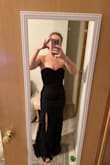 This dress is absolutely stunning in person! The fit is fabulous (size up, though!) and the price can't be beat. - Annie S.