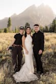 I purchased this dress for my elopement in Grand Teton National Park, and I couldn't be happier with my choice! I was so impressed with the quality, especially considering how affordable it was. The lace detailing was beautiful, and the dress looked absolutely stunning in our wedding photos. It was everything I had envisioned for my special day without having to spend a fortune. I received so many compliments and would highly recommend this dress to any bride looking for something beautiful and budget-friendly! - Tamzen A.