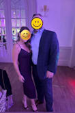 The dress is gorgeous but took off a couple stars for loose threads and too much room in the stomach area - Dawn E.