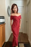 This dress fits perfect. I love the style and quality. The color is amazing. - Myra G.
