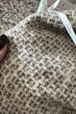 Weird ugly pattern and much more brown than grey, which I hate. It is very soft, though. Returning. - Summer A.