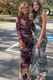 This dress fit perfectly and was very flattering.  It was also super comfortable.  It was perfect for a Fall wedding, and I got lots of compliments. - Robin W.