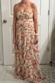 This dress is pretty, but did not look good on me. - Dina C.