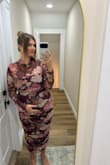 This dress was perfect! I'm 16 weeks pregnant and with my body changing so much, I was really discouraged with other dresses I tried on. I had tried on two other dresses and they had me dreading this wedding. This dress was my last ditch effort and it did not disappoint! I felt so beautiful in this dress and it fit perfectly!! Lulus never disappoints!!! - Juliana L.