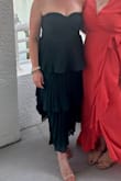 Dress was perfect for our beach resort wedding. Comfortable, easy to zip with some stretch in the back zipper area. - Melissa S.