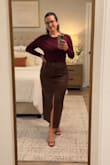 Chic, classic, dresses perfectly. It is a little loose around the waist but Im in weight loss process so I rather have it this way and fix later than to be tight. I loved it. Im in a phase of having classic pieces that last a long time. Great purchase - Wladina F.