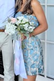 Very classy look! Nice fit, too. Just right length. Not too short, not too long on a 5, 2 height. - Rebecca M.