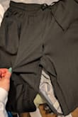 Washed the pants once on gentle cycle and hung to dry and they came apart. I tried them on before wash so removed tags and now am unable to return. Would never recommend. - Lacey S.