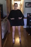 I ordered a medium and am generally a size 4-5.. and the medium fit perfect!! I absolutely love it! I am a model and will be wearing this dress on the runway! Great movement and made of quality. I was hesitant to order from a sight online that I didn't know much about but, my taking chances paid off! Great Dress!! Will purchase here again!! - Suzanne R.