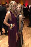 I got a medium & wore this dress for my senior prom. It was perfect! The straps were a little more on the looser side but I had no problems with them. However, that could vary for someone else! But the color and fit was more than I ever expected. Definitely recommend this dress for anyone going to prom or a formal. It made me feel confident the whole night!! - Ann H.