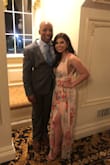 Normally a medium, ordered a small because I was obsessed when I saw this! A little tight around my waist but it zipped up so yay! Did have to get it majorly hemmed but that's normal for me. I wore it to a wedding and felt so amazing! - Monica M.
