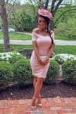 I wore this beautiful blush pink off the shoulder bodycon dress and nude strap heels to this year's Kentucky Derby. I relieved so many sweet compliments on my outfit. The dress was true to size, and fit so perfectly. Not to mention the material was so comfortable and felt amazing wearing it 14 hours straight. The shoes were great as well, and I was able to wear them both days to the track! I'm very happy with my dress choice for I also wore Lulus last year. You guys never disappoint, and I always feel so beautiful wearing your clothing. Thank you Lulus! - Madison M.