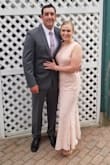 Very long. Had to get 5 inches cut off. But totally worth it! I got so many compliments on this dress! Felt like a prettiest girl in the room. - Karissa Z.