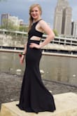 As soon as I saw this dress online I was in love with it! I wore it for my senior prom and felt so beautiful! The fabric is super comfortable and allows you to move and breath with ease. It's a simple design which allows you to wear it for pretty much anything. I definitely recommend this dress to anyone looking for a more classic/mature aesthetic, you will be blown away by it's radiance. - Audrey K.
