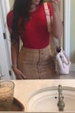 So this bodysuit has become my boyfriend's favorite thing to see me in! The red is just perfect, it's soft, and it's not a full coverage bottom which is great! So much better to have more of a thong style! - Savannah N.