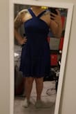 I fell in love as soon as I put it on! Was afraid it wouldn't fit, but it fits perfectly. Love how it feels/fits and LOVE the color - Samantha F.