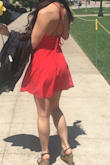I bought this dress for graduation and it fits perfectly! It came a little wrinkled so I had to iron it but I got so many compliments! - Hannah G.