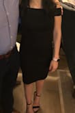 I wore this for date night and got tons IG compliments from people. I was afraid it ran small but it was true to size and it was very flattering. The quality is great too for the price! I'm tempted to get it in a different color. - Lily B.