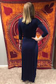 This is an amazing dress that can easily be dressed up or down. It runs true to size. I got an XS and it was a little small on me, but it still worked. - Chloe W.