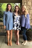 I ordered this for my college graduation and loved it! I did size down and I'm so glad I did! The bust area was a little loose so I wore a sticky bra so it filled it in a bit. Overall, very happy! - Kylee S.