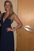 I wore this dress for a formal event and loved it! Super comfortable and flowy. I did have to use double sided dress tape for the top. - Emily S.