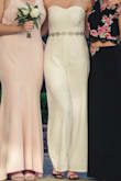 I wore this to prom with a different belt and got so many compliments! You can definitely dress it up or down. I had to get it hemmed because it was a bit long and the top was loose but I'm used to that problem having big hips and a small bust. Overall looked great! - Mae B.