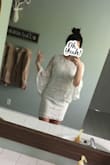 It's really hard to find a white dress that has a lot of personality and that doesn't require a slip. I absolutely love this dress and cant wait to wear it to my graduation. It's elegant and cute and the lace is beyond gorgeous. My closest friends and my mom all love it, too. 10/10 would recommend to anyone. Great quality and super cute. - Olivia R.