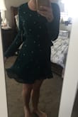 I wanted this dress when it came out in the winter, but refrained from buying. When it came on clearance I had to have it and am glad I did. I probably won't wear it until fall, but it fits like a glove and is very flattering. - Tiffany B.