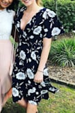 I wore this dress to a Florida wedding and I adored it. I got tons of compliments and I will absolutely wear this dress again. Great quality, fit great. - Corey H.