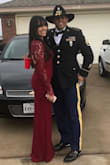 I wore this to my husbands military ball and it was seriously perfect! It was modest enough for the formal event, but the lace and back were stunning. I got so many compliments and felt so comfortable all night! - Ellie M.