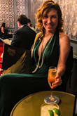 Bought the green and it literally stopped people on the street in NYC and made a splash at a Broadway show! This dress is SO comfortable, has a million ways to style and is incredibly flattering. People all over the theater stopped to ask where it came from. It flows beautifully when you walk and the length was perfect for me. Machine washable and packs perfectly. I could not be happier.
I bought the large to be safe, but easily could have used a medium. Since you adjust it based on how you choose to style it, you have lots of wiggle room on the fit. Seriously, this is the greatest dress I've ever bought. I will dress it down all summer with sandals and reconfigure how I tie it for dressy occasions. BUY. THIS. DRESS. - Heather T.